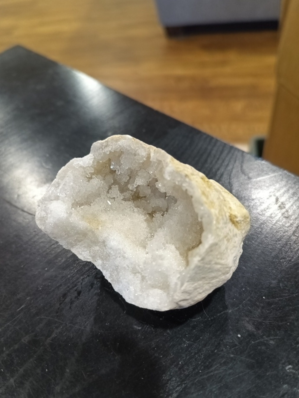 Quartz Crystal Druzy Geode